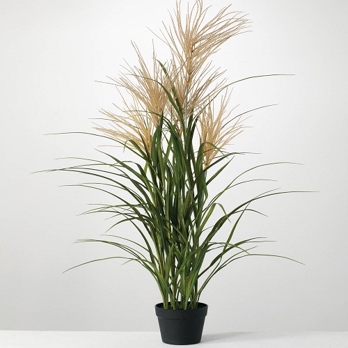 4 FT Artificial Ornamental Grass - Artificial Trees & Floor Plants - Artificial potted Prairie grass for rent